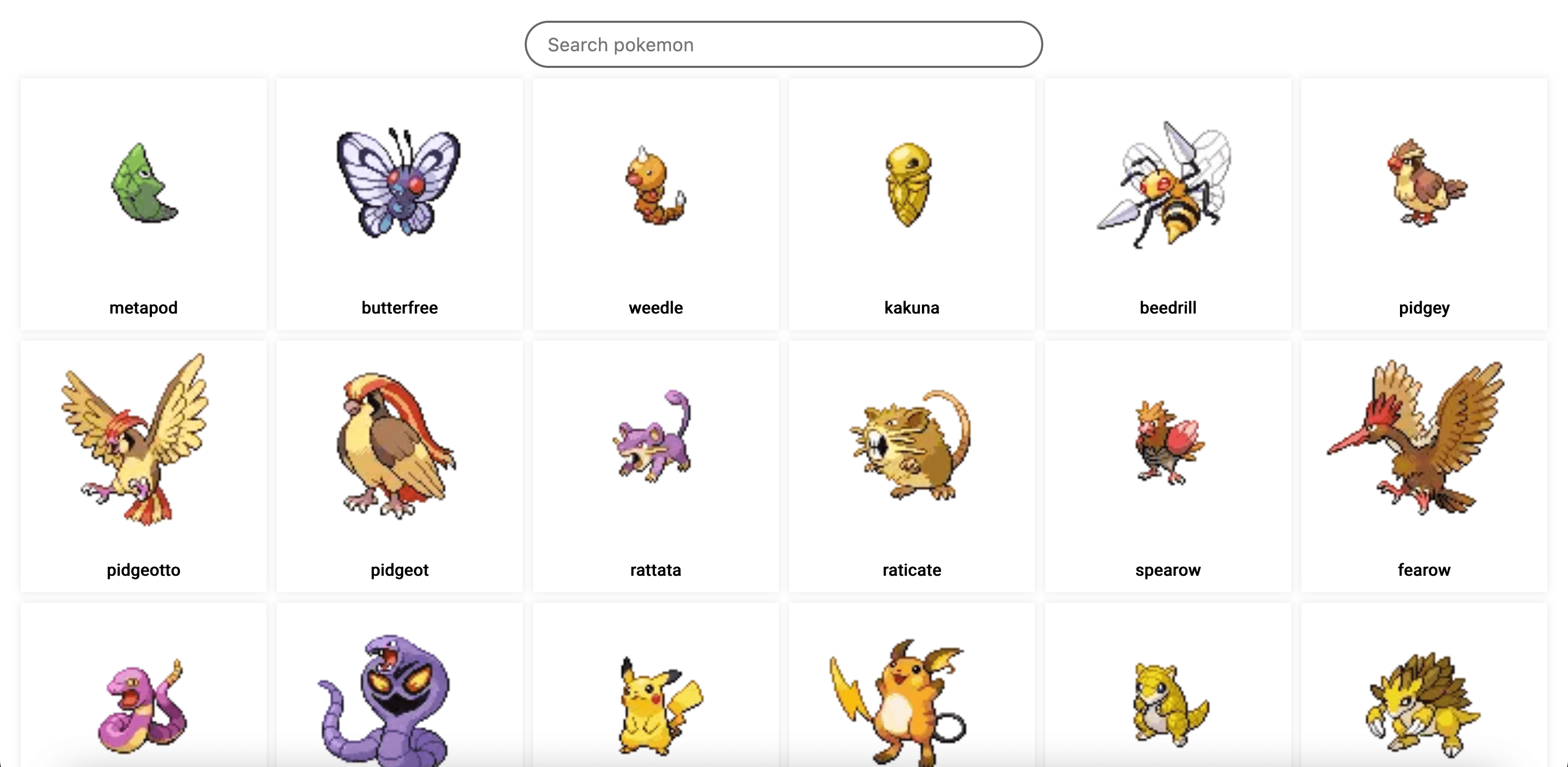Pokemon App